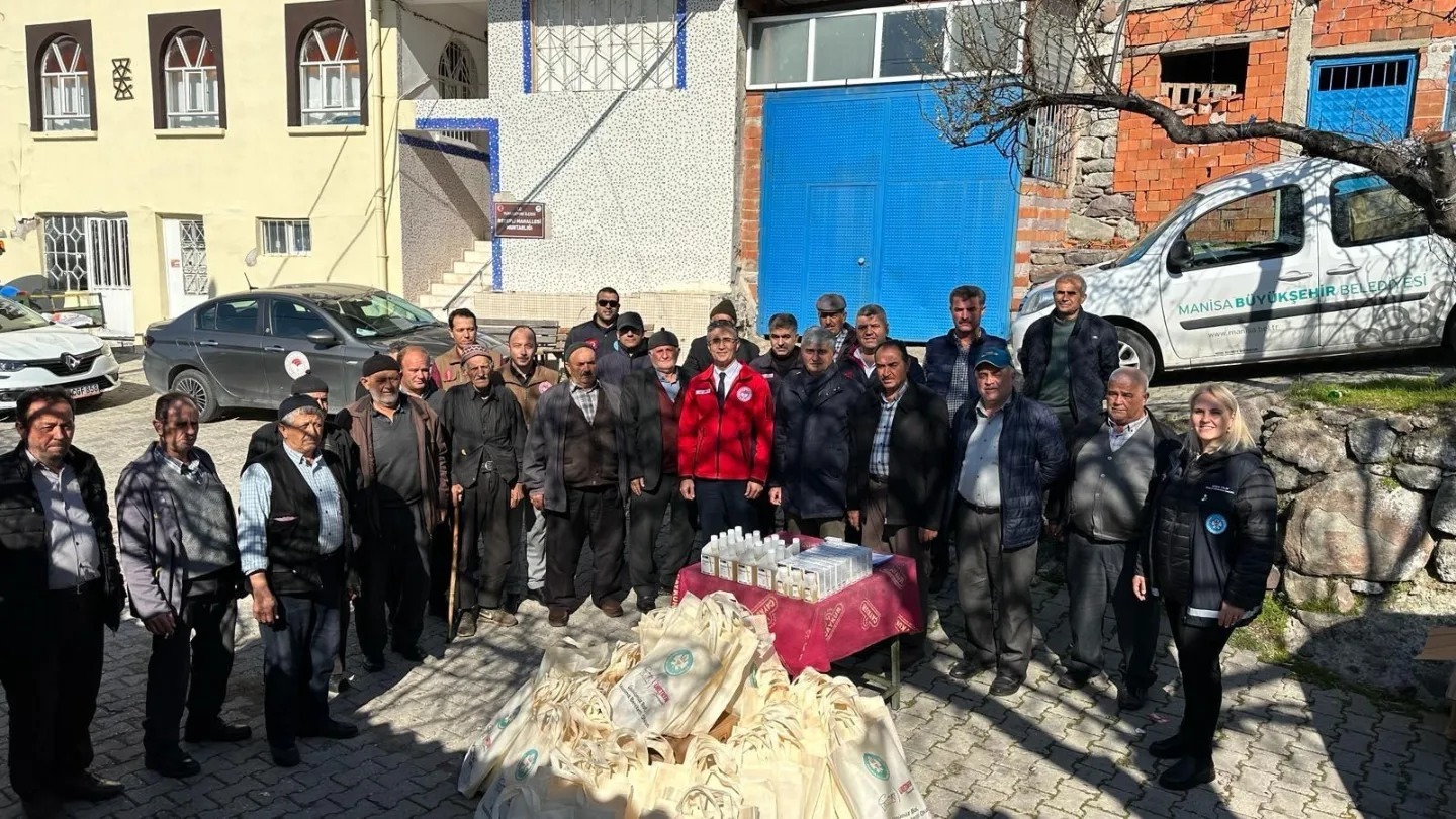 Manisa'da büyükbaş ve küçükbaş hayvanlarda dış parazitle mücadele!