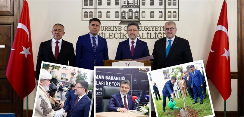 Bakan Yumaklı, Bilecik’te Tarım Sektörü Temsilcileriyle Bir Araya Geldi