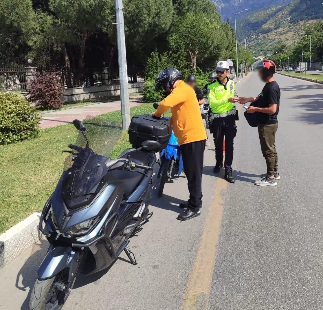 Manisa’da Motosiklet ve Tarım Araçlarına Denetim