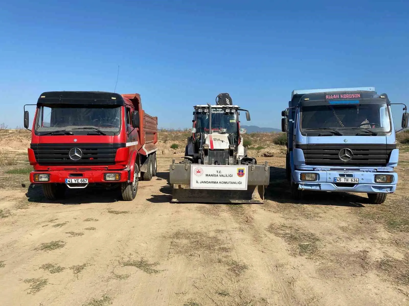 Mera Arazisinden İzinsiz Toprak Alımına Suçüstü